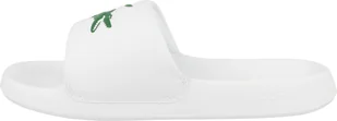 Lacoste Serve Slide 1.0 japonki męskie biały zielony - Klapki i japonki męskie - miniaturka - grafika 1
