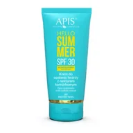 Balsamy i kremy do opalania - APIS APIS Hello Summer Wodoodporny krem do opalania twarzy z nektarem komórkowym SPF 30, 50ml - miniaturka - grafika 1