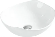 Umywalki - Umywalka Mexen Mexen Enrica umywalka nablatowa 41 x 38 cm biała - 21904100 - miniaturka - grafika 1