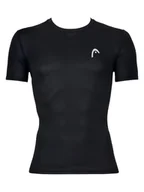 Bielizna sportowa męska - HEAD Podkoszulek termiczny w kolorze czarnym - miniaturka - grafika 1