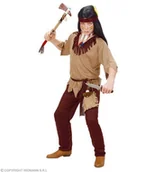 Stroje karnawałowe - Widmann indyjski chłopiec  kostium dziecięcy, 158, brązowy W0261-L - miniaturka - grafika 1
