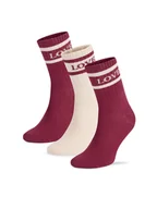 Skarpetki damskie - Fila Skarpety F3608-AW24 (3-pack) Różowy - miniaturka - grafika 1