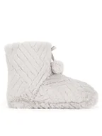 Kapcie damskie - Home & Relax Kapcie WFA3241-1 Szary - miniaturka - grafika 1