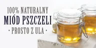 Dekoracje sali - Baner Reklamowy Sprzedaż Miodu (200X100 cm) - Wzór Br34-2X1 - miniaturka - grafika 1