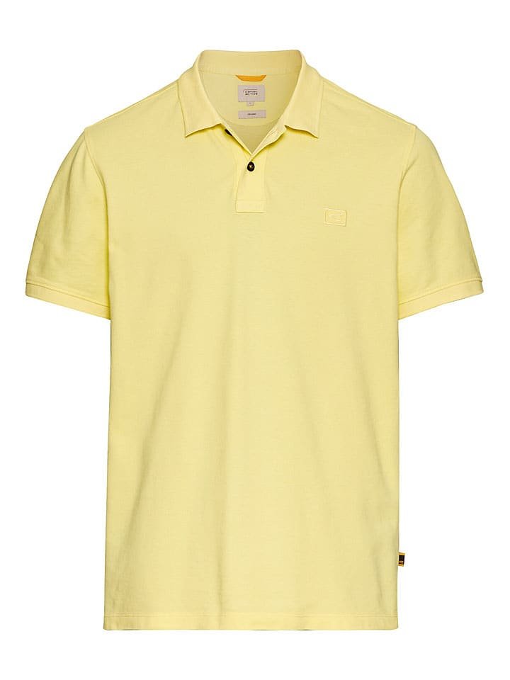 Camel Active Koszulka polo w kolorze żółtym