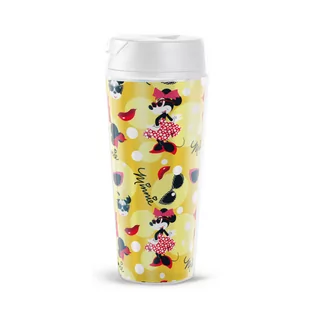 DISNEY DISNEY Kubek Bidon Minnie Hollywood z wymienna dekoracja 470 ml 89367 > 99ZŁ 50X0% - Shakery i bidony sportowe - miniaturka - grafika 1