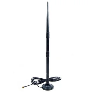 Antena dookólna wewnętrzna z podstawką 12 dBi (RP-SMA) - Anteny Wi Fi - miniaturka - grafika 1