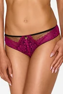 Majtki damskie - Lupo 2614-16-17 brazyliany z elastycznej dzianiny fuksja - miniaturka - grafika 1