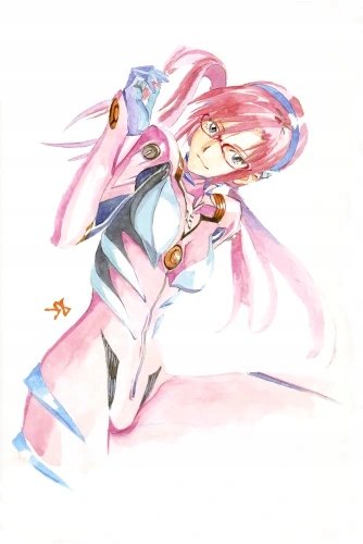 Plakat Anime Neon Genesis Evangelion NGE_327 A1+ Custom Manga