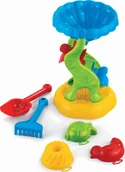 Zabawki do piasku - Marioinex Marioinex Zestaw Do Piaskownicy Młynek I Foremki - miniaturka - grafika 1