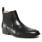 Botki męskie - Sztyblety Gino Rossi 121AM1286 Czarny - miniaturka - grafika 1