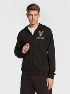 Bluzy męskie - New Era Bluza Milwaukee Bucks NBA Script 60284687 Czarny Regular Fit - miniaturka - grafika 1