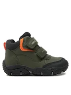 Buty dla chłopców - Geox Trzewiki B Baltic Boy B Abx B4620A 0MEFU C3231 M Zielony - miniaturka - grafika 1