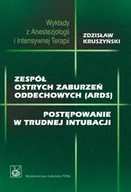 Książki medyczne - Zespół ostrych zaburzeń oddechowych ARDS postępowanie w trudnej intubacji Używana - miniaturka - grafika 1