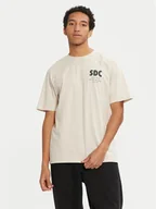 Koszulki męskie - Only & Sons T-Shirt Bowen 22032071 Beżowy Relaxed Fit - miniaturka - grafika 1