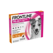 Artykuły przeciw pasożytom - Frontline Tri-Act S 5-10kg pipeta 3 x 1ml) - miniaturka - grafika 1