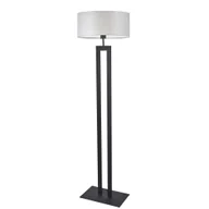 Lampy stojące - Lampa podłogowa LYSNE Kalifornia, 60 W, E27, jasnoszaro-czarna, 161x40 cm - miniaturka - grafika 1