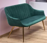 Sofy i kanapy - Sofa Halmar ELEGANCE 2 XL złote  - miniaturka - grafika 1