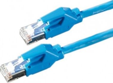 LEONI KERPEN KERPEN E5-70 PatchCord S/FTP PiMF Kat.6 LSOH niebieski 15.0m