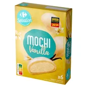 Lody i desery lodowe - Carrefour Sensation Mochi Lody waniliowe w cieście ryżowym 210 ml - miniaturka - grafika 1