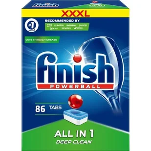 Finish All In 1 Regularny 86 szt ALLIN186 - Środki do zmywarek - miniaturka - grafika 1