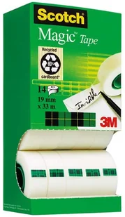 3M Taśma SCOTCH 810. 19mm, 33m, 14 sztuk 3M-XA004839479 - Taśmy klejące - miniaturka - grafika 1