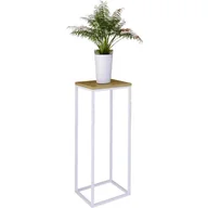 Kwietniki - Skandynawski stojak na kwiaty biały + dąb artisan G5-L00 - miniaturka - grafika 1