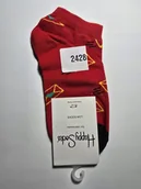 Skarpetki męskie - Kolorowe skarpety Happy Socks stopki unisex rozmiar 36-40 (2428) - miniaturka - grafika 1