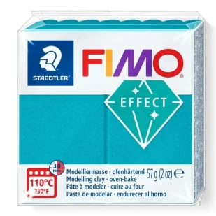 Masa termoutwardzalna Fimo 57g turkusowy metal - Staedtler - Masy plastyczne - miniaturka - grafika 1