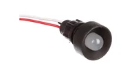 Inne akcesoria elektryczne - Simet SA KLP10W/24V; Kontrolka diodowa, klosz 10 mm, 24V; biała (opk. 10szt) - miniaturka - grafika 1