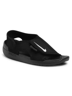 Buty dla dziewczynek - Nike Sandały Sunray Adjust 5 V2 (Gs/Ps) DB9562 001 Czarny - grafika 1