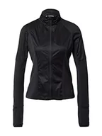 Bluzy damskie - 4F Functional Damska Bluza Bldf011 Jeans, Głęboki Czarny-Czarny, XXL Kobiety, Deep Black - Czarny, XXL - miniaturka - grafika 1