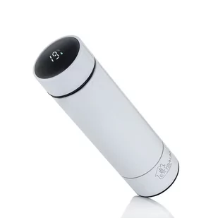 EXTRALINK KUBEK TERMICZNY LED BIAŁY - Księgarnia OUTLET - miniaturka - grafika 2