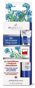 Flos-Lek żel pod oczy świetlik + chaber 15ml - Kosmetyki pod oczy - miniaturka - grafika 1