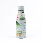 Zabawki do kąpieli - Cool Bottles Butelka termiczna Kids 260 ml Triple cool Dinos Planet - miniaturka - grafika 1