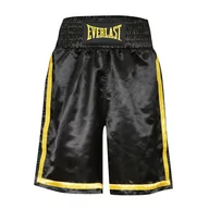 Kimona, stroje i obuwie - Spodenki bokserskie męskie EVERLAST Comp Boxe Short czarne EV1090 L - miniaturka - grafika 1