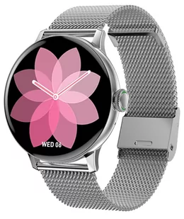 Hagen HC8 Srebrny - Smartwatch - miniaturka - grafika 1