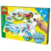 Zabawki kreatywne - Ses Creative Moje pierwsze malowanie Wodą 14421 - miniaturka - grafika 1