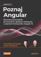 Webmasterstwo - Poznaj Angular. Rzeczowy przewodnik po tworzeniu aplikacji webowych z użyciem frameworku Angular 15. - miniaturka - grafika 1