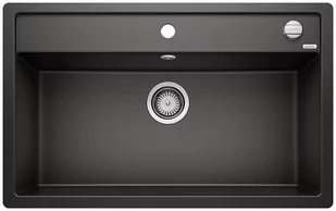 Blanco DALAGO 8-F Silgranit PuraDur Czarny korek auto 525878 - Zlewozmywaki - miniaturka - grafika 1