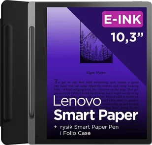 Lenovo Smart Paper 10.3" 64 GB Szary (ZAC10009SE) - Tablety - miniaturka - grafika 1