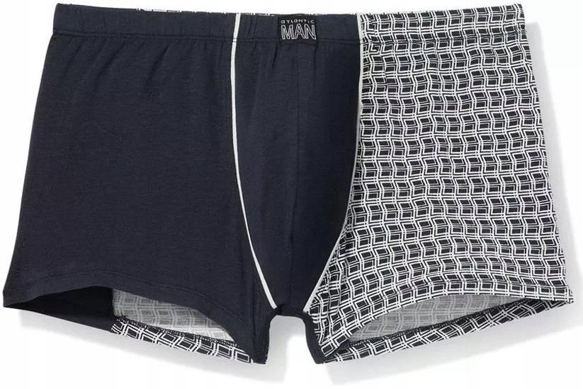 SZORTY ATLANTIC MĘSKIE BOKSERKI MH669 GRANATOWE L