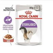 Mokra karma dla kotów - Royal Canin Sterilised sos) 12x85g saszetka 16467-uniw - miniaturka - grafika 1