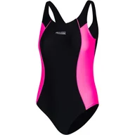 Stroje kąpielowe - Strój kąpielowy dziewczęcy LUNA czarny 134-158 Aqua Speed Rozmiar 146 cm - miniaturka - grafika 1