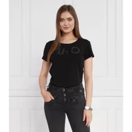 Koszulki i topy damskie - Liu Jo Sport T-shirt | Regular Fit - miniaturka - grafika 1