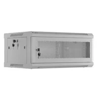 Szafy rack - Szafa RACK LANBERG 19" 4U WF01-6404-23S 600 x 450 mm, Wisząca Szary - miniaturka - grafika 1