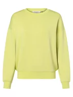 Bluzy damskie - Moss Copenhagen - Damska bluza nierozpinana  MSCHIma, żółty|zielony - miniaturka - grafika 1