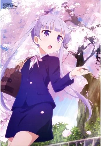 Plakat Anime Manga New Game+ ng_020 A2 (custom)