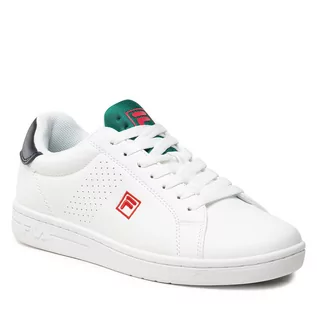 Sneakersy damskie - Fila Sneakersy Crosscourt 2 Nt Teens FFT0013.13063 White/Verdant Green - grafika 1