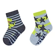 Skarpetki damskie - Sterntaler Skarpety chłopięce ABS Dp T-rex + gwiazdy skarpetki domowe - miniaturka - grafika 1